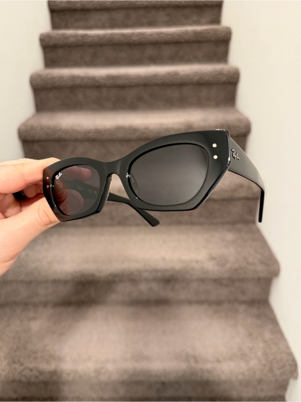 NEW Ray-Ban Zena Bio-Based Black 52-22 Sunglasses RB4430